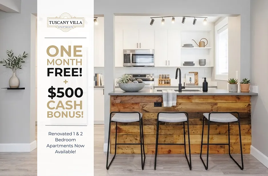 Tuscany Villa Apartments Downtown Edmonton — Photo 2