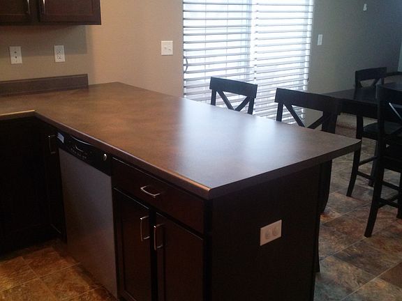 Breakfast bar.