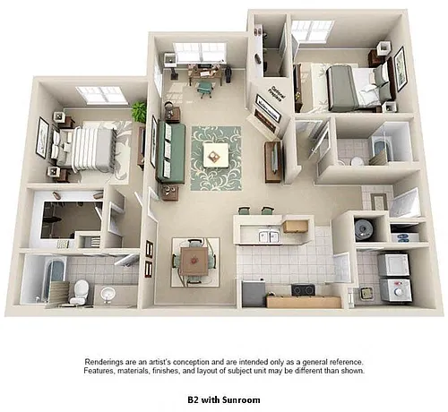 Floor plan B2