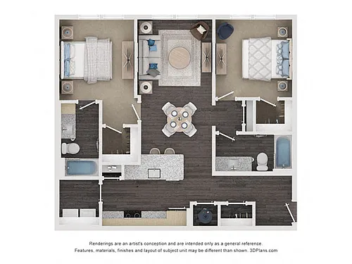 Floor plan Hiwassee