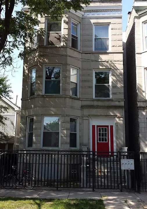 Grey stone facade