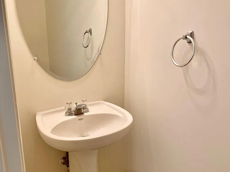 Powder room on the ground floor