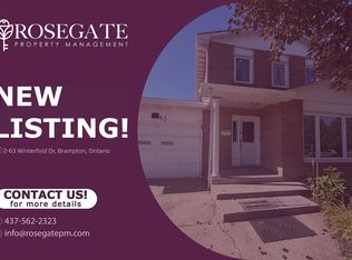 63 Winterfold Dr #2, Brampton, ON L6V3S9