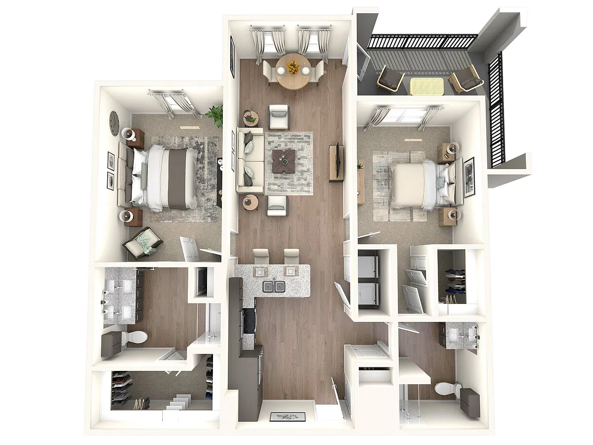 Floor plan B4