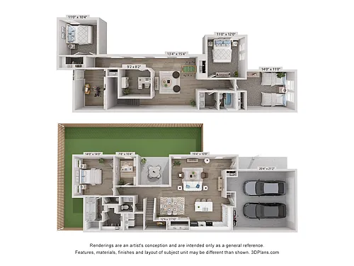 Floor plan Maple