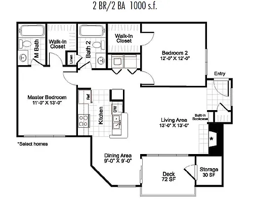 Floor plan B1
