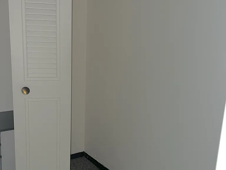 Coat closet at the entrance