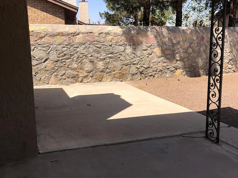 Extended patio