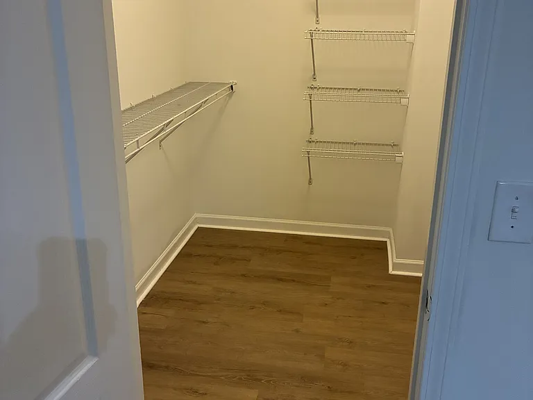 Master bedroom walk-in closet