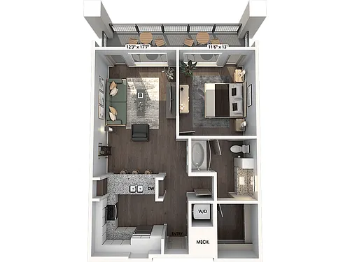 Floor plan A5-760-W
