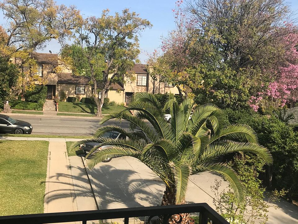 on balcony looking east