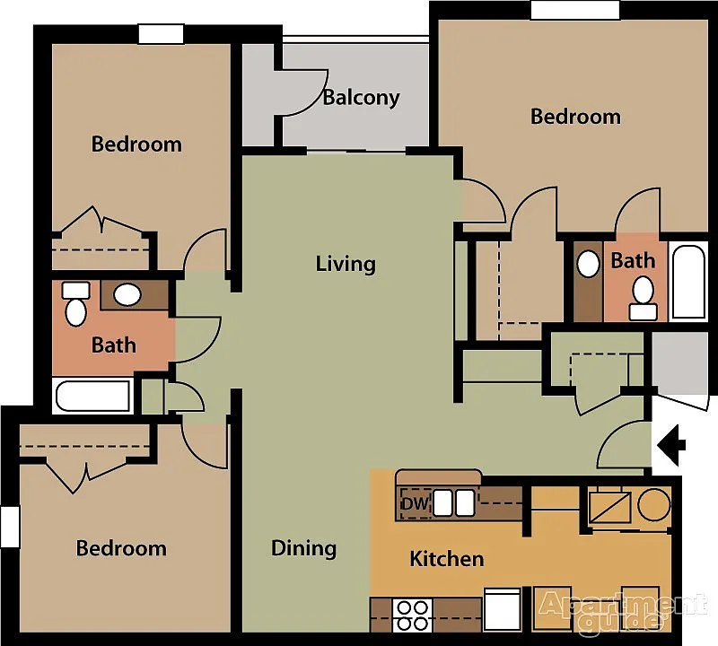 Floor plan 3X2