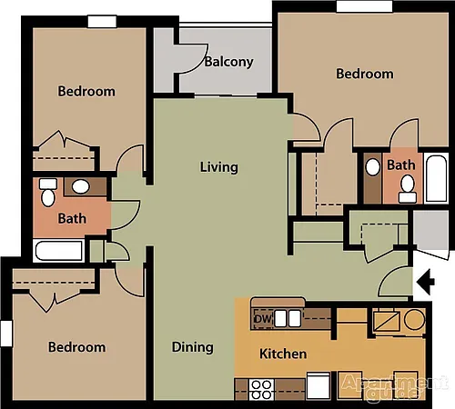 Floor plan 3X2