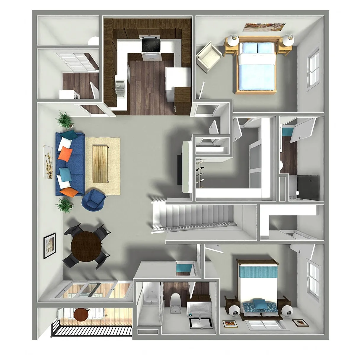 Floor plan Sierra Townhome