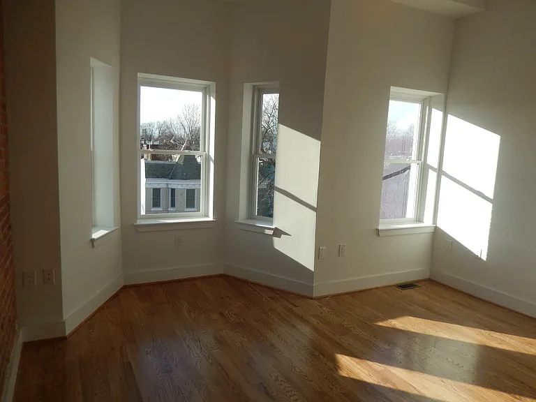Large front bedroom on third floor.