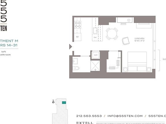 2nd image of 555 10th Ave #16M