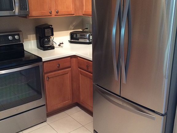 New stainless French door