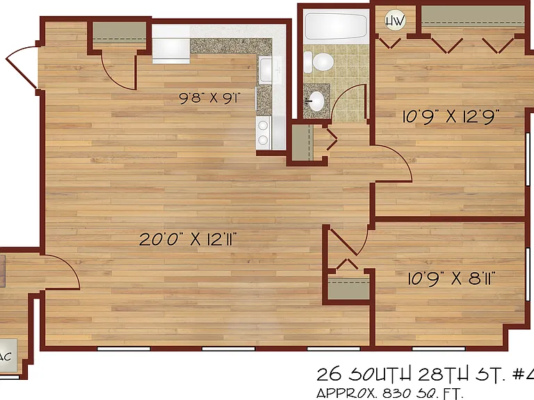 *Square footage is approximate. *Square footage is approximate.