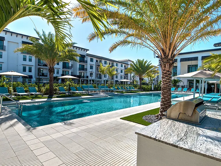 Resort Style Swimming Pool and BBQ grill