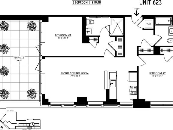 2nd image of 3620 Steinway St #Penthouse 1