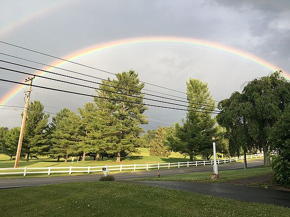 Golf course from front door