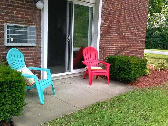 Patio off Sliders from Living Room