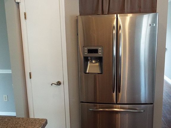 Refrigerator and pantry.