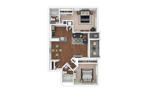 Floor plan Stonewall-Renovated