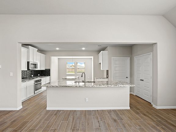 Abundant cabinet and counterspace