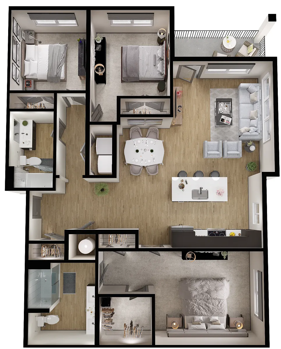 Floor plan C1