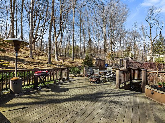 Beautiful private deck with fire pit