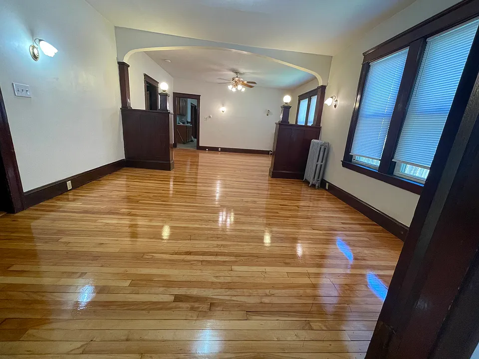Looking back into dining room