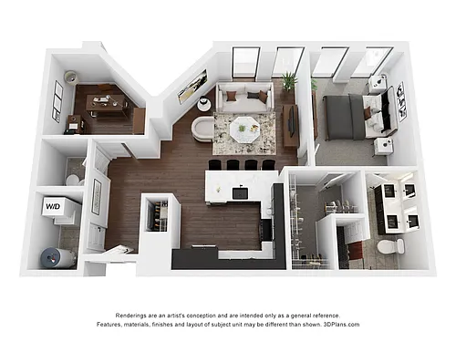 Floor plan A4 + Den