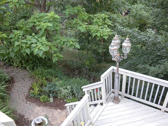 Back yard from lower deck