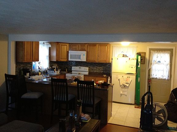 Viewing kitchen from living 