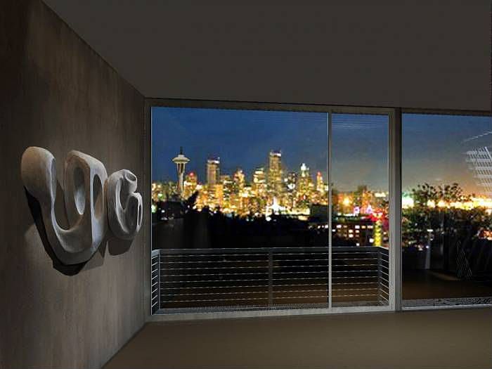 Rendering of night view