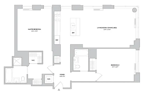 Floor plan 2X2 - B9