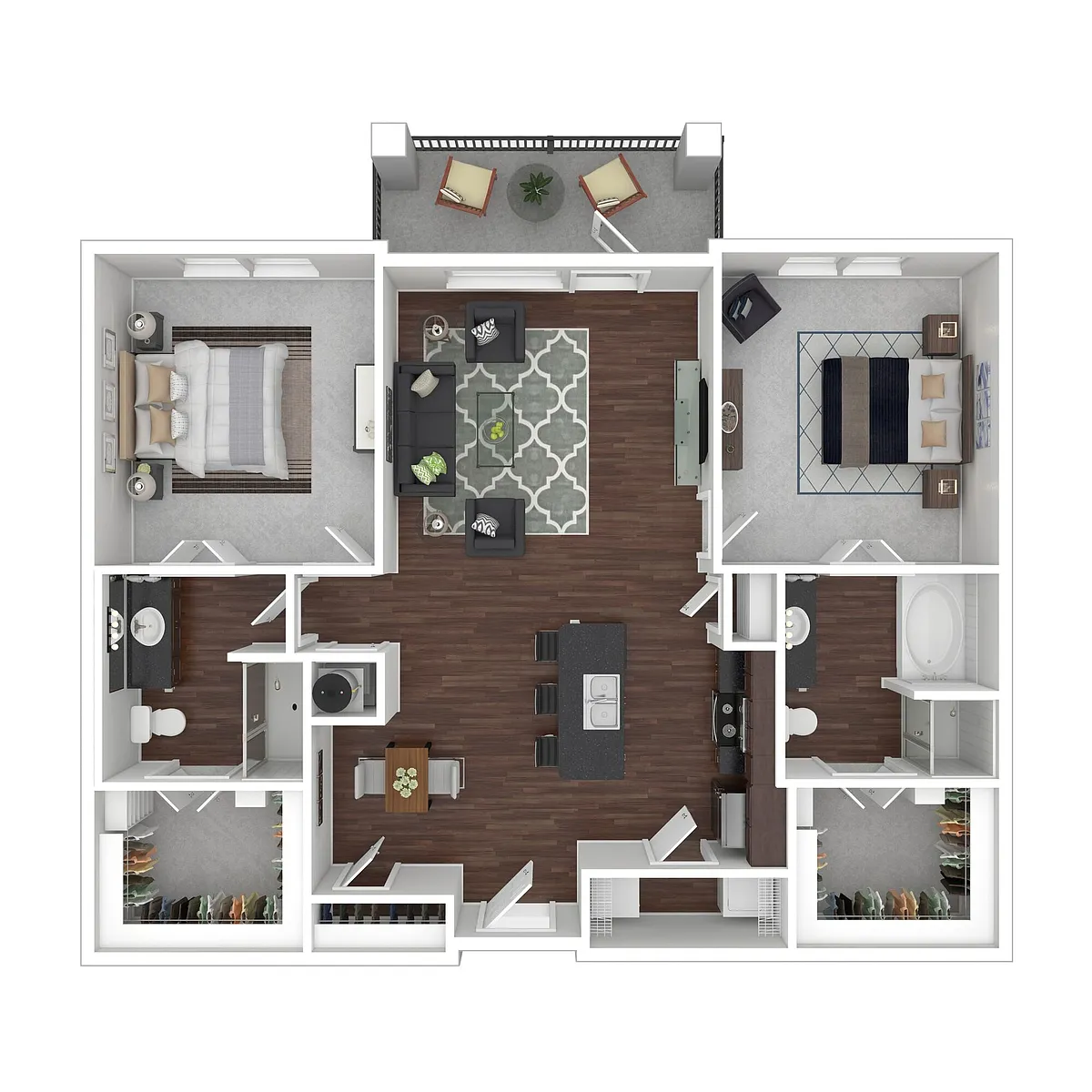 Floor plan B3