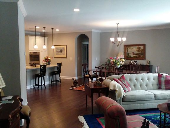 open living-dining
