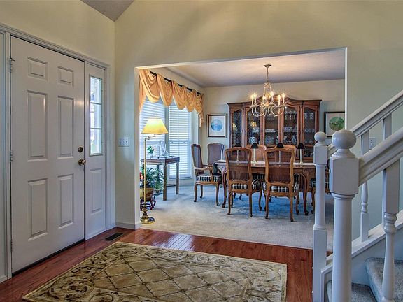 Formal Dining Room with Bay Window . . .