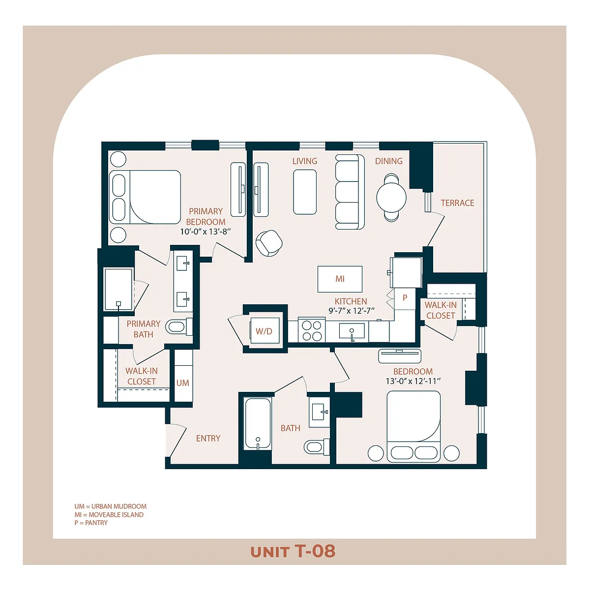 Floor plan T-08