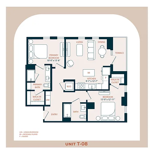 Floor plan T-08