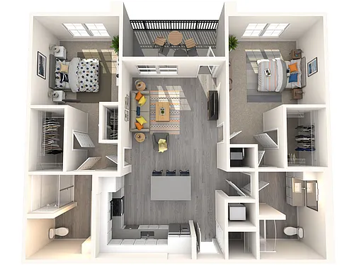 Floor plan B3