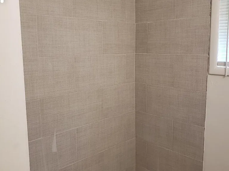 New shower main bathroom