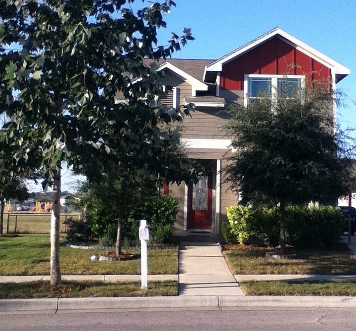 Front of house. November 2010.