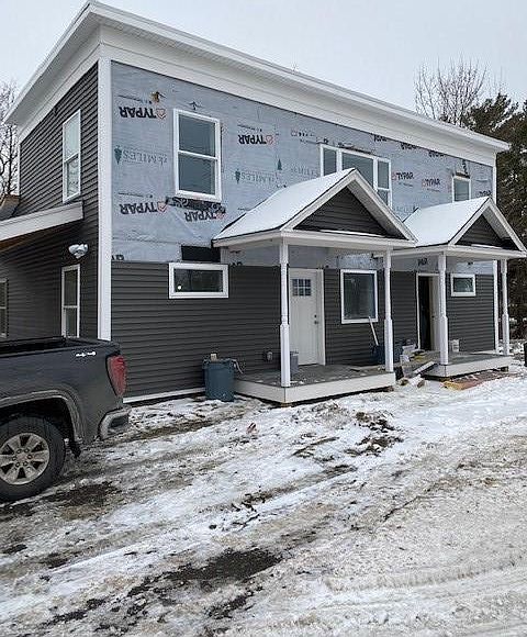 Outside of the Duplex/Currently Under Construction