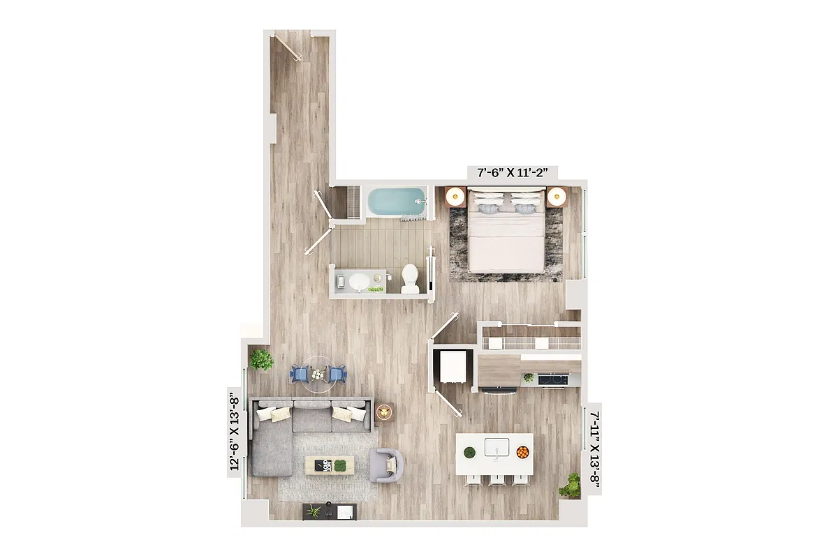 Floor plan A17A