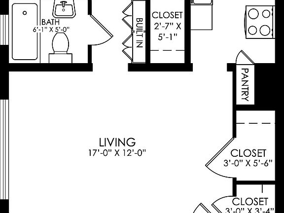 5th image of 1285 N Humboldt St #1420-17