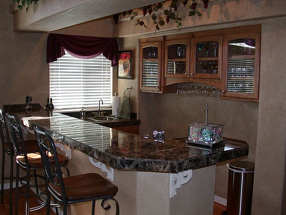Bar with Custom Cabs