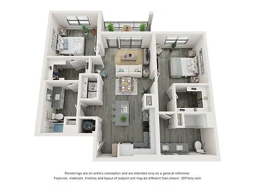 Floor plan The George